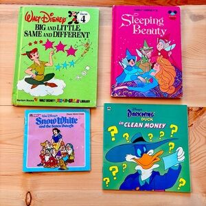 Disney vintage book lot- all except Thor